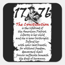 The American Patriot Sticker