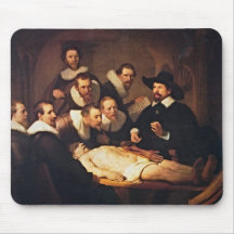 The Anatomy Lecture by Rembrandt Mousepads
