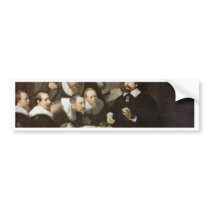 The Anatomy Lesson Of Dr. Nicolaes Tulp. Bumper Sticker