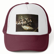 The Anatomy Lesson Of Dr. Nicolaes Tulp. Mesh Hats