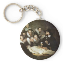 The Anatomy Lesson Of Dr. Nicolaes Tulp. Key Chain