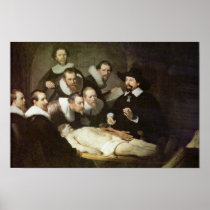 The Anatomy Lesson Of Dr. Nicolaes Tulp. Print
