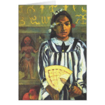 The Ancestors of Tehamana - Paul Gauguin Card