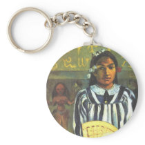The Ancestors of Tehamana - Paul Gauguin Key Chain