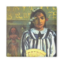 The Ancestors of Tehamana - Paul Gauguin Magnets