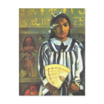 The Ancestors of Tehamana - Paul Gauguin Post Cards
