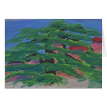 The Ancient Pine at Château le Seuil Card