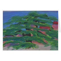 The Ancient Pine at Château le Seuil Card