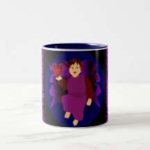"The Angel Of Hearts" Mug - Customizable