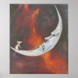 The Angry Moon Print
