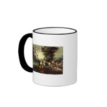 The Animals Entering Noah's Ark Coffee Mugs