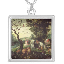 The Animals Entering Noah's Ark Necklace