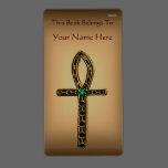 The Ankh (gold) (Bookplate) labels