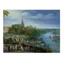 The Annual Parish Fair in Schelle, 1614 postcards