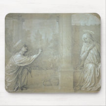 The Annunciation, preparatory cartoon for the Capp Mouse Pad