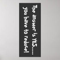 The answer is yes posters