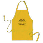 The Antagonist your English teacher warned you aprons