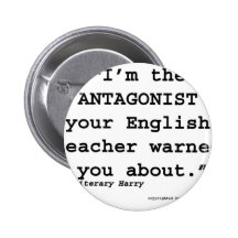 The Antagonist your English teacher warned you Pins