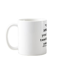 The Antagonist your English teacher warned you Coffee Mug