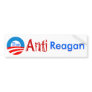 The Anti Regan bumper sticker