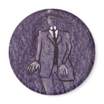 The anxious man magnets