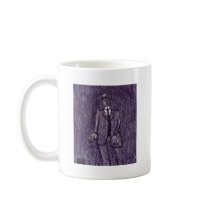 The anxious man mugs