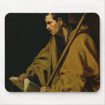 The Apostle St. Thomas, c.1619-20 Mouse Pads