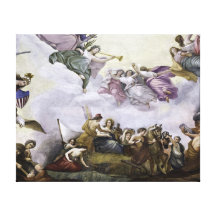 The Apotheosis of George Washington - Agriculture Stretched Canvas Prints