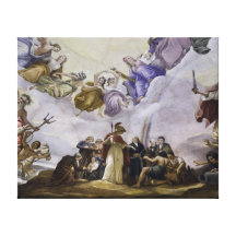 The Apotheosis of George Washington - Science Canvas Print
