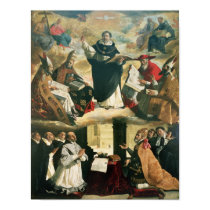 The Apotheosis of St. Thomas Aquinas, 1631 posters