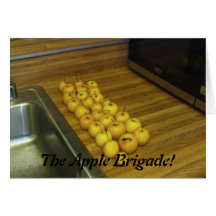 The Apple Brigade! Cards