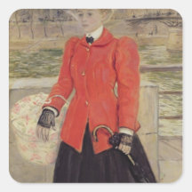 The Apprentice, 1908 Square Sticker