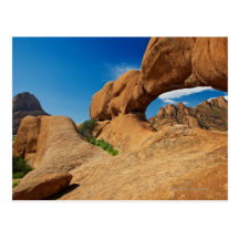 the arch at Spitzkoppe or Spitzkuppe, arid Postcard