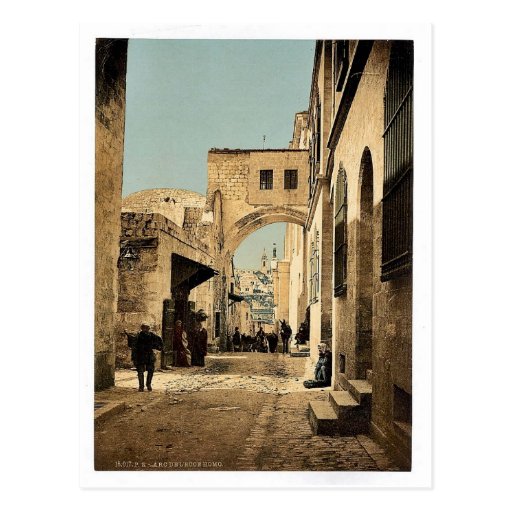 The Arch of Ecce Homo, Jerusalem, Holy Land rare P Postcards