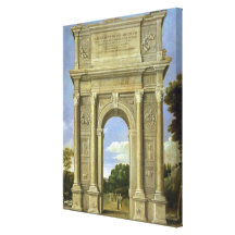 The Arch of Triumph Gallery Wrapped Canvas