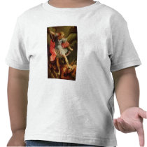 The Archangel Michael defeating Satan Tees