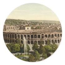 The Arena, Verona, Italy Round Stickers