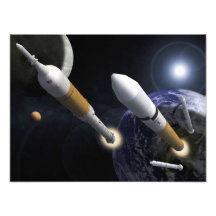 The Ares I Crew Launch Vehicle Photo Art