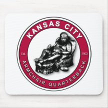 THE ARMCHAIR QB - Kansas City Mousepad