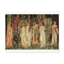 The Arming and Departure of the Knights Post Card