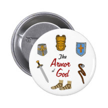 The Armour of God Button