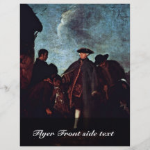 The Arrival Of Signore" By Longhi Pietro Flyers