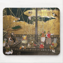 The Arrival of the Portuguese in Japan Mouse Pads
