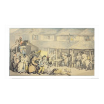 The Arrival of the Stage Coach at the Sun Inn, Bod posters