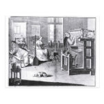 The Art of Stocking-Frame-Work-Knitting Post Card