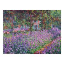 The Artist's Garden at Giverny, 1900 Postcards