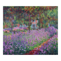 The Artist's Garden at Giverny, 1900 posters