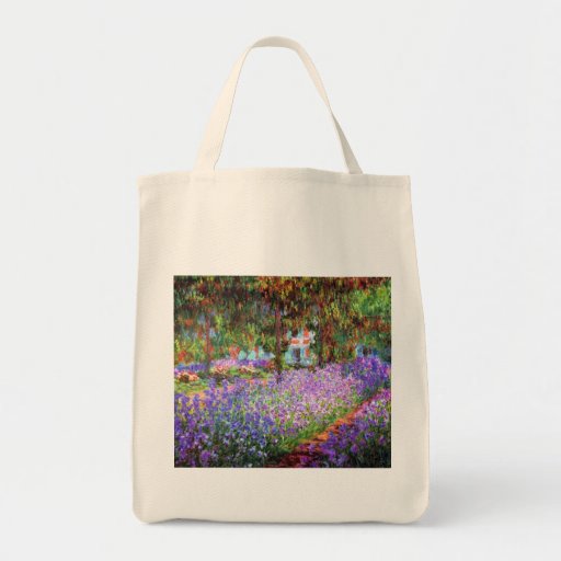 The Artist's Garden at Giverny, Claude Monet Tote Bag
