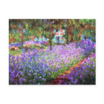 The Artist's Garden at Giverny, Claude Monet Post Cards