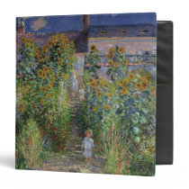The Artist's Garden at Vetheuil, 1880 binders